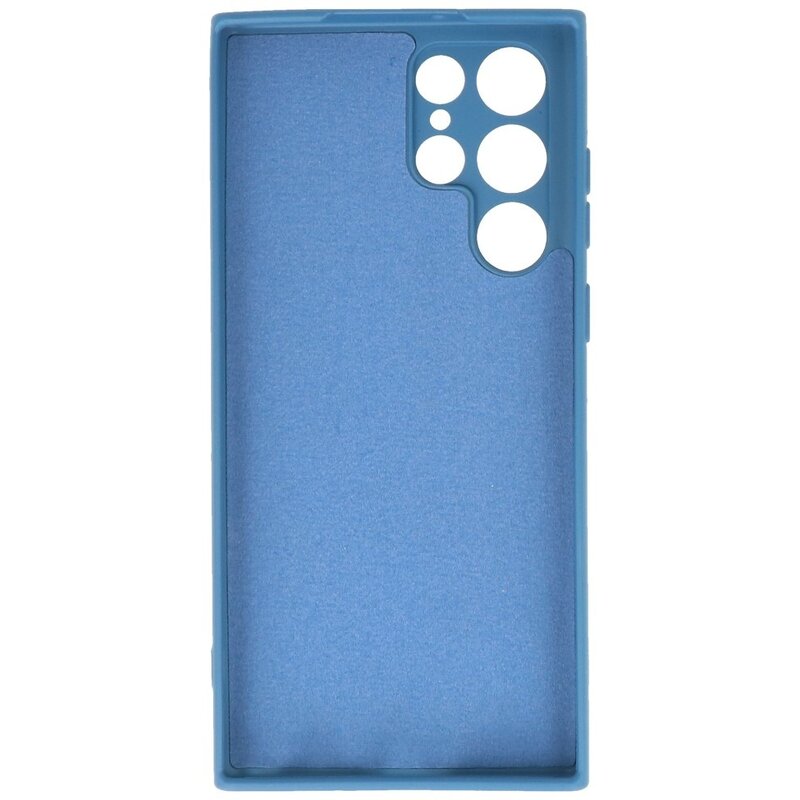 Estuche de TPU de color de moda de 2.0 mm para Samsung Galaxy S22 Ultra Navy