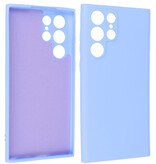 2,0 mm Fashion Color TPU-cover til Samsung Galaxy S22 Ultra Purple