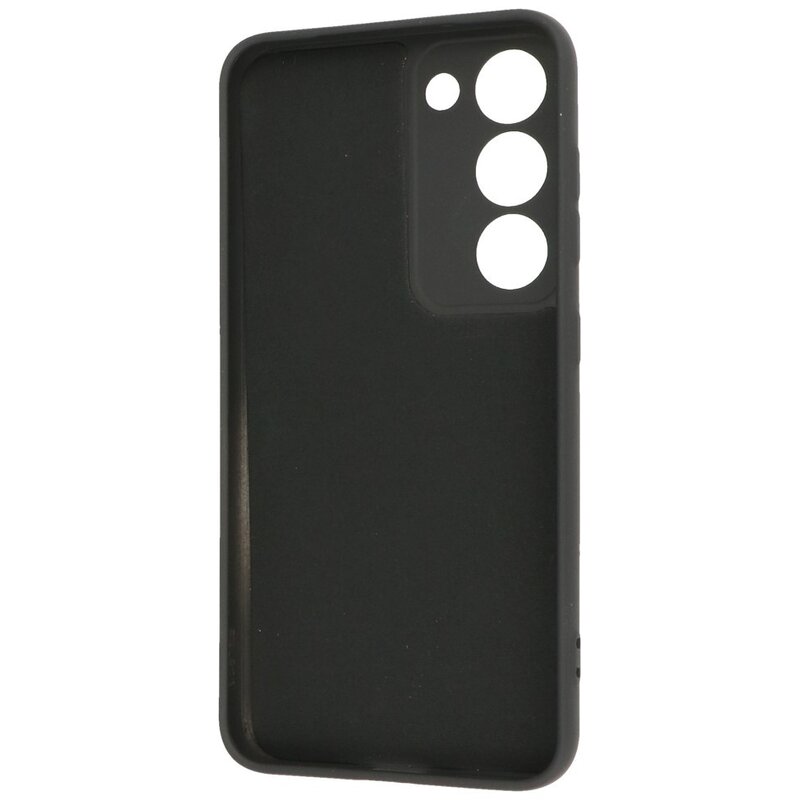 Custodia in TPU color moda per Samsung Galaxy S23 nera