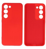 Fashion Color TPU Hoesje Samsung Galaxy S23 Rood