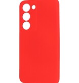 Fashion Color TPU Hoesje Samsung Galaxy S23 Rood