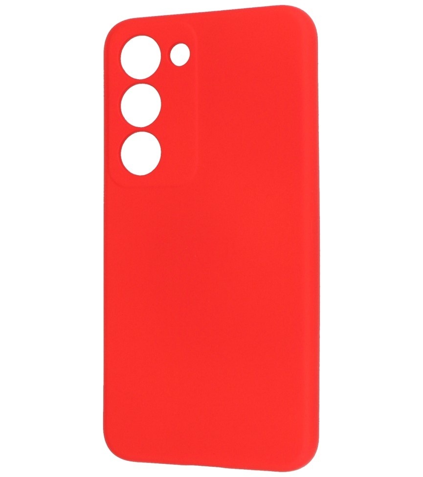 Fashion Color TPU-cover Samsung Galaxy S23 Rød