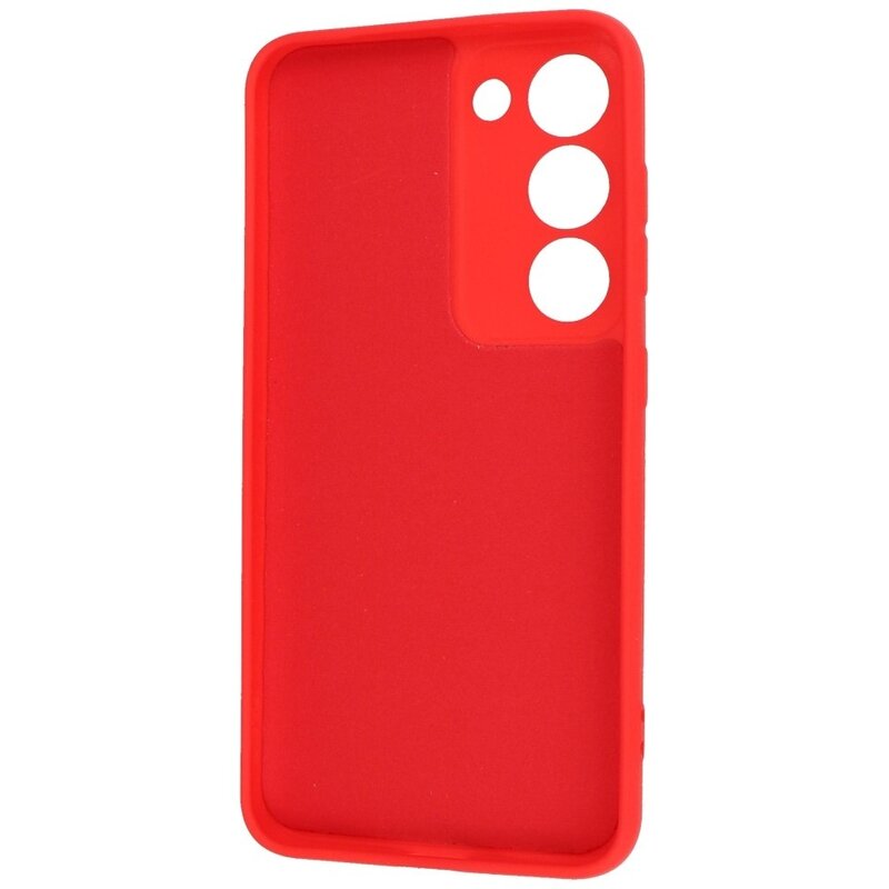 Custodia in TPU color moda Samsung Galaxy S23 Rosso