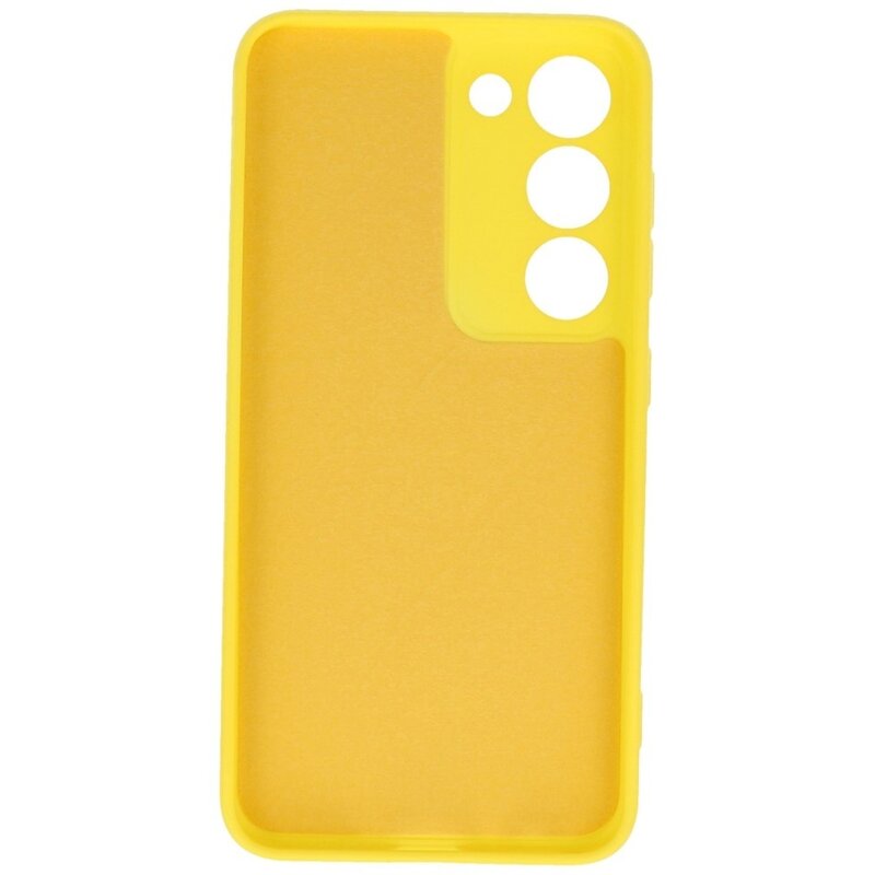 Fashion Color TPU-cover Samsung Galaxy S23 Gul
