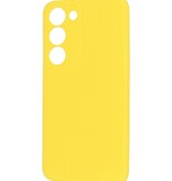 Fashion Color TPU Hülle Samsung Galaxy S23 Gelb
