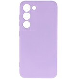 Funda TPU Color Moda Samsung Galaxy S23 Púrpura