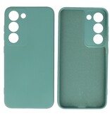 Coque TPU Fashion Color Samsung Galaxy S23 Vert Foncé