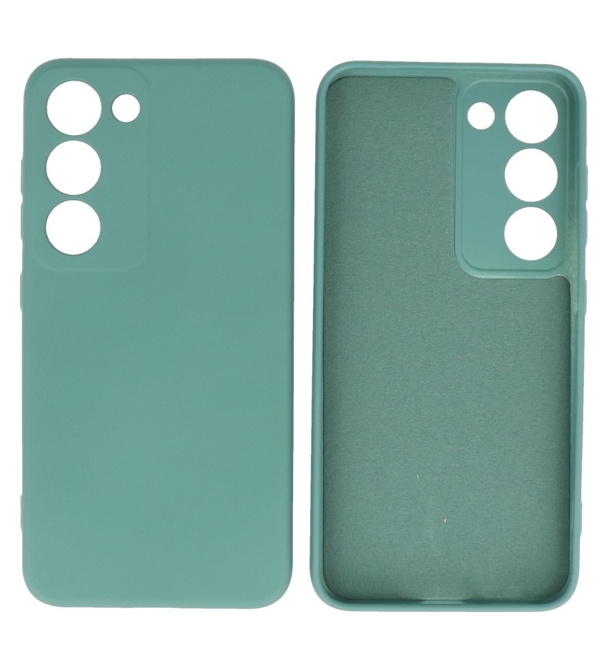 Coque TPU Fashion Color Samsung Galaxy S23 Vert Foncé