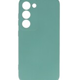 Custodia in TPU color moda per Samsung Galaxy S23 verde scuro