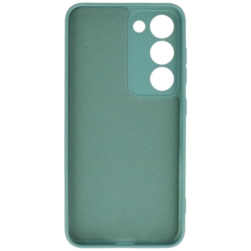 Custodia in TPU color moda per Samsung Galaxy S23 verde scuro