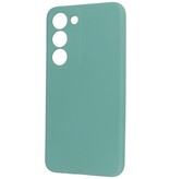 Funda TPU Color Moda Samsung Galaxy S23 Verde Oscuro