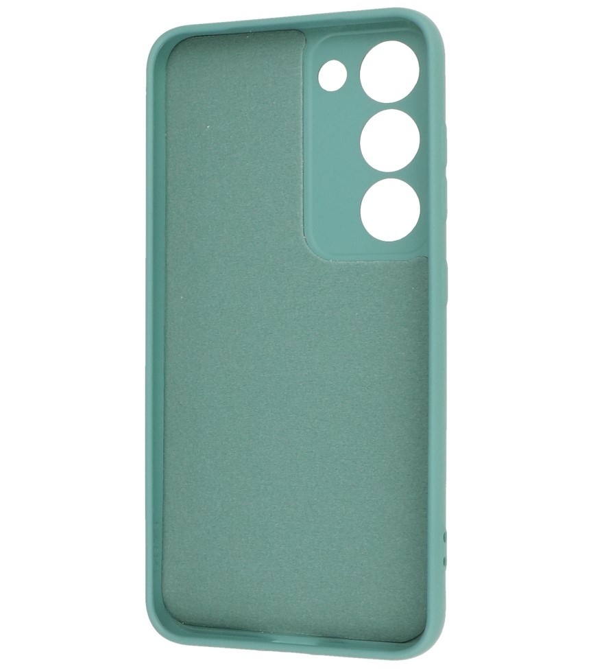 Fashion Color TPU-cover Samsung Galaxy S23 Mørkegrøn
