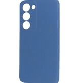 Funda TPU Color Moda Samsung Galaxy S23 Plus Azul Marino