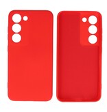 Fashion Color TPU-cover Samsung Galaxy S23 Plus Rød