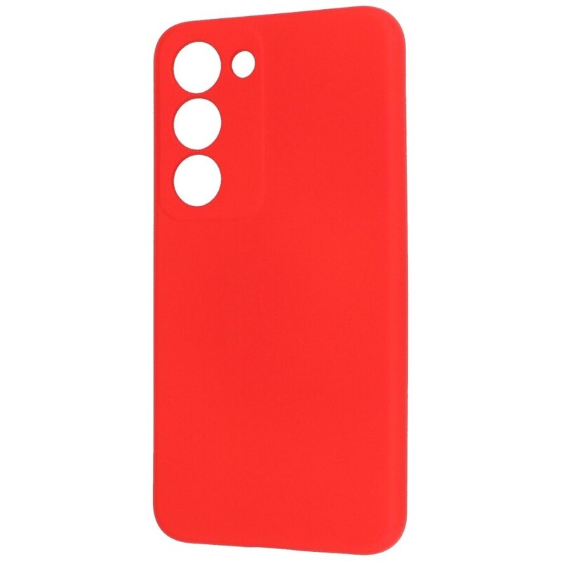 Custodia in TPU color moda per Samsung Galaxy S23 Plus rosso