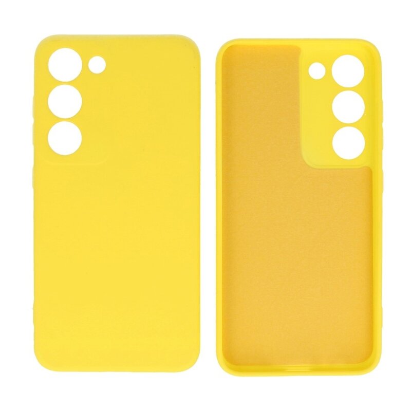 Coque TPU Fashion Color Samsung Galaxy S23 Plus Jaune
