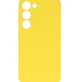 Custodia in TPU color moda per Samsung Galaxy S23 Plus gialla