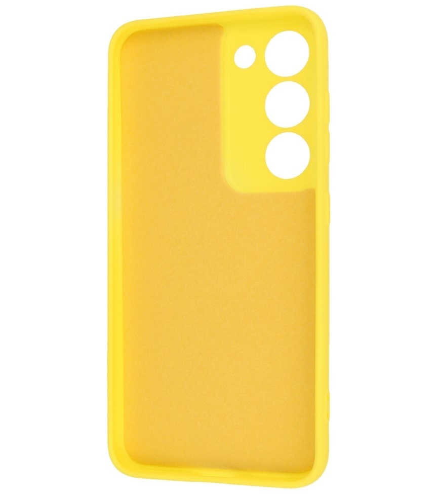 Fashion Color TPU-cover Samsung Galaxy S23 Plus Gul