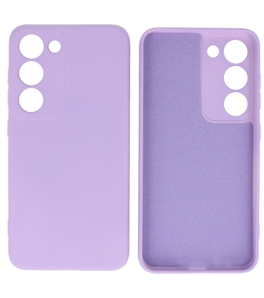 Funda TPU Color Moda Samsung Galaxy S23 Plus Púrpura
