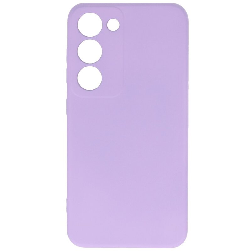 Custodia in TPU color moda per Samsung Galaxy S23 Plus viola