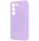 Custodia in TPU color moda per Samsung Galaxy S23 Plus viola