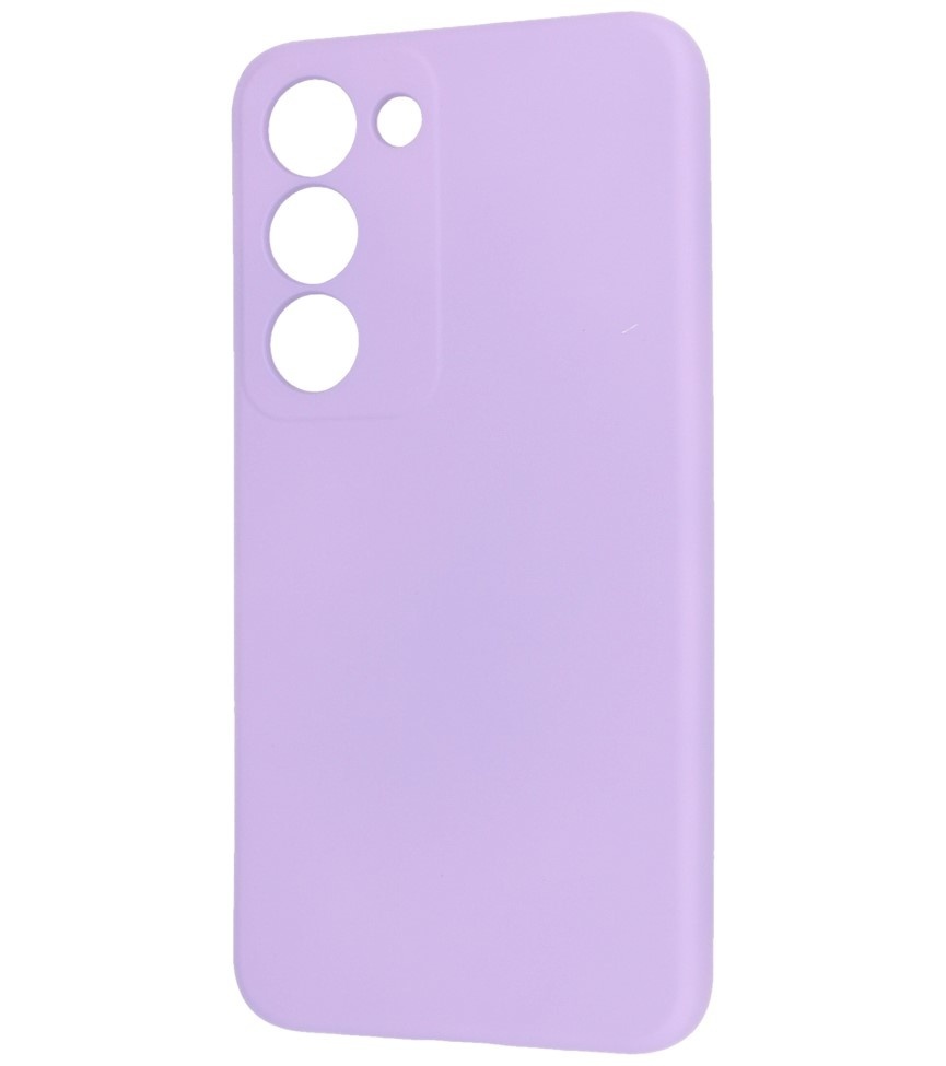 Fashion Color TPU Case Samsung Galaxy S23 Plus Purple