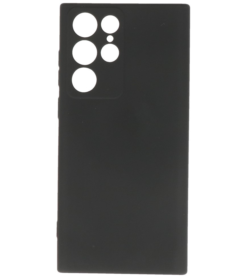 Custodia in TPU color moda per Samsung Galaxy S23 Ultra nera
