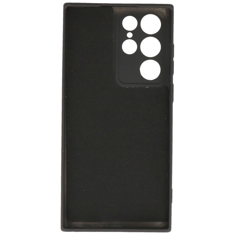 Custodia in TPU color moda per Samsung Galaxy S23 Ultra nera
