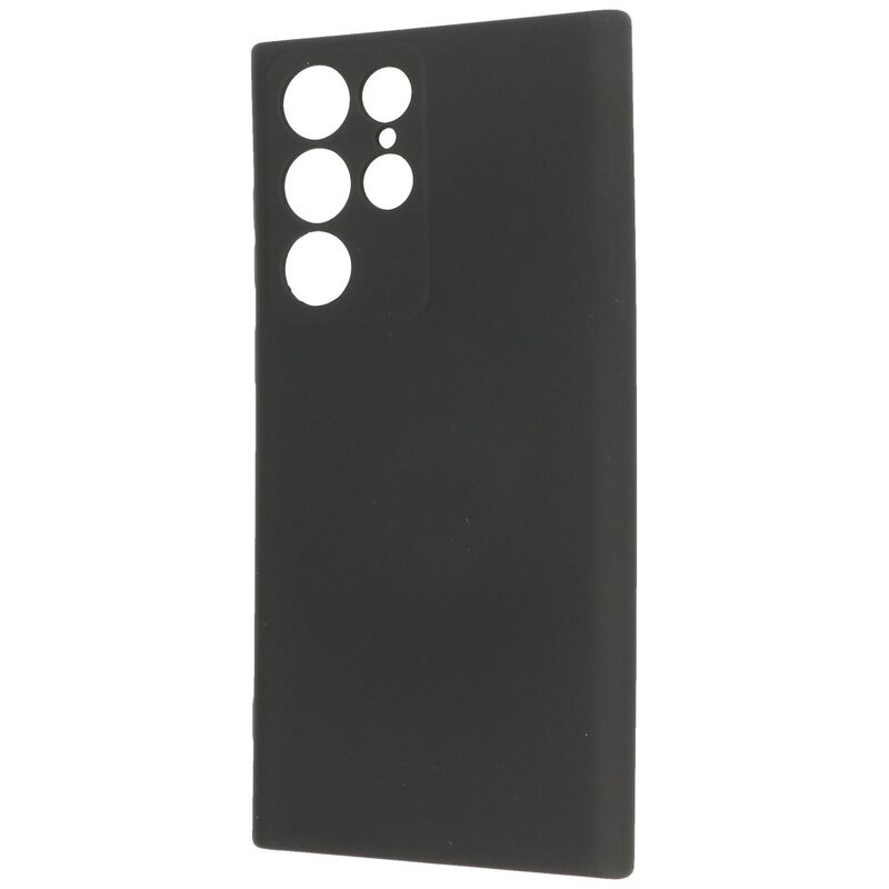 Custodia in TPU color moda per Samsung Galaxy S23 Ultra nera