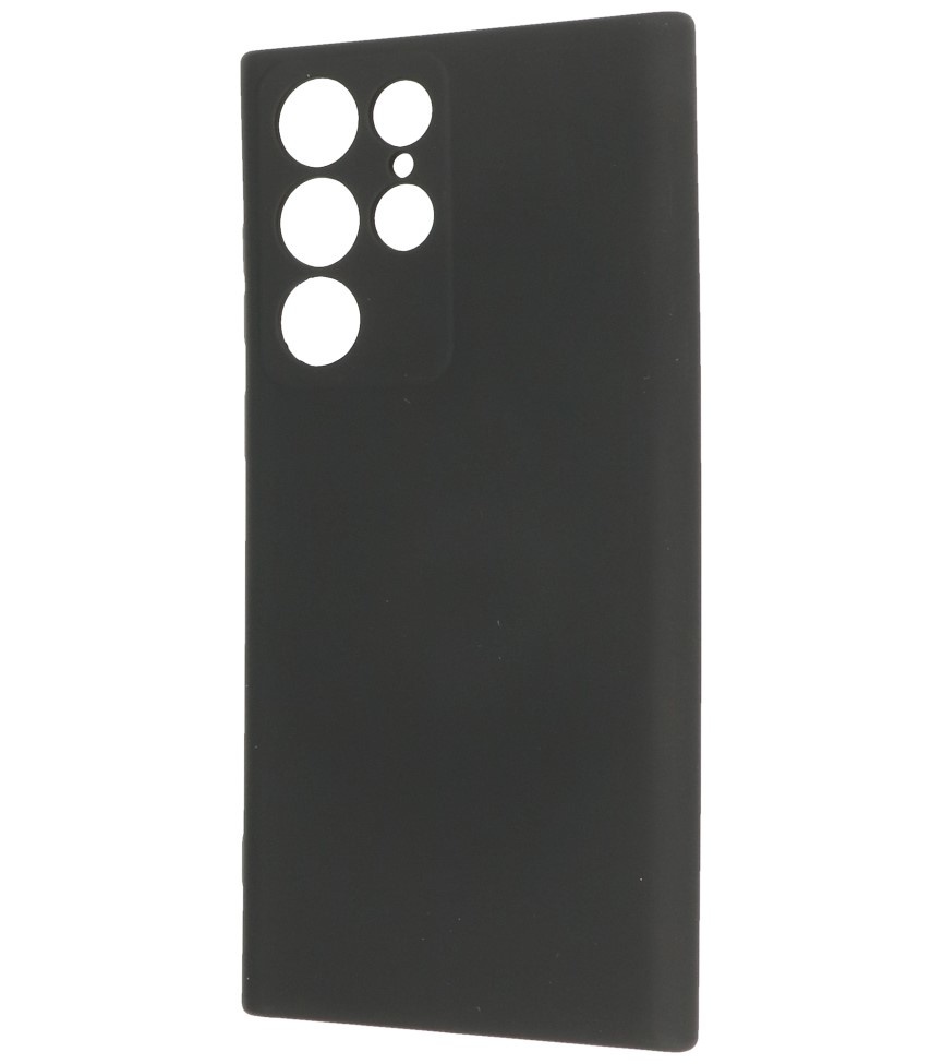 Fashion Color TPU-cover Samsung Galaxy S23 Ultra Black