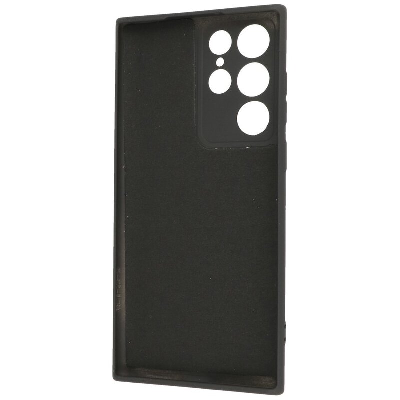 Custodia in TPU color moda per Samsung Galaxy S23 Ultra nera