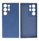 Modefarbene TPU-Hülle Samsung Galaxy S23 Ultra Navy