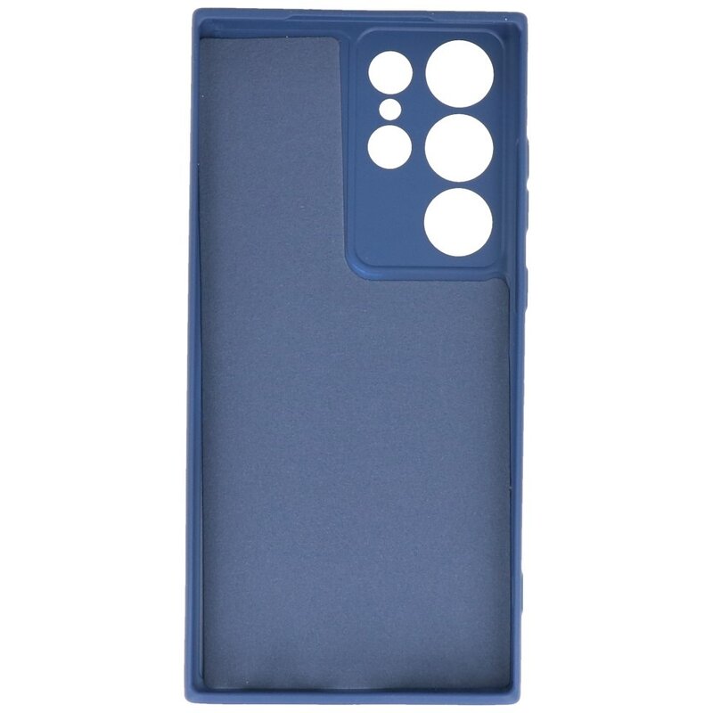 Funda TPU Color Moda Samsung Galaxy S23 Ultra Azul Marino
