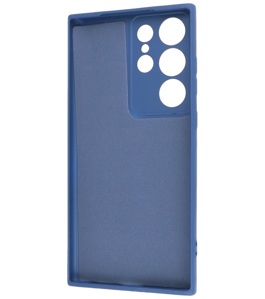 Custodia in TPU color moda per Samsung Galaxy S23 Ultra Navy