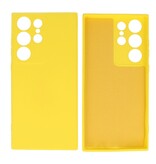 Custodia in TPU color moda per Samsung Galaxy S23 Ultra gialla