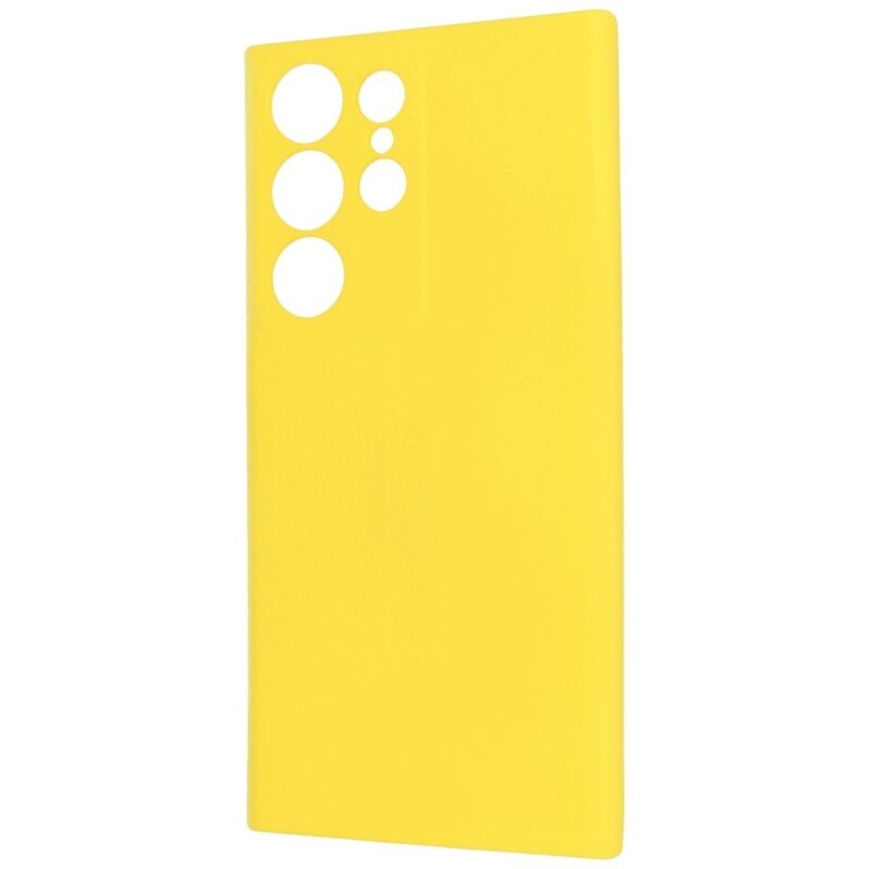 Funda TPU Color Moda Samsung Galaxy S23 Ultra Amarillo
