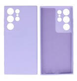 Coque en TPU Fashion Color Samsung Galaxy S23 Ultra Violet