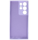 Coque en TPU Fashion Color Samsung Galaxy S23 Ultra Violet
