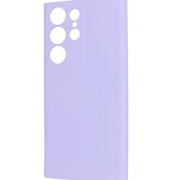 Custodia in TPU color moda per Samsung Galaxy S23 Ultra viola