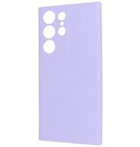 Custodia in TPU color moda per Samsung Galaxy S23 Ultra viola