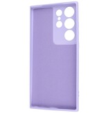 Fashion Farbe TPU Hülle Samsung Galaxy S23 Ultra Lila