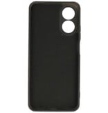 Fashion Color TPU Hoesje Oppo A38 Zwart
