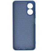 Fashion Color TPU Hoesje Oppo A38 Navy