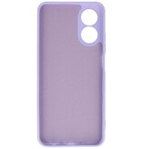 Custodia in TPU color moda per Oppo A38 Viola