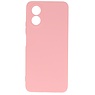 Coque TPU Couleur Mode Oppo A38 Rose