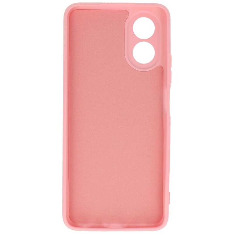 Custodia in TPU color moda per Oppo A38 Rosa