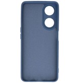 Custodia in TPU color moda per Oppo A98 5G Blu scuro