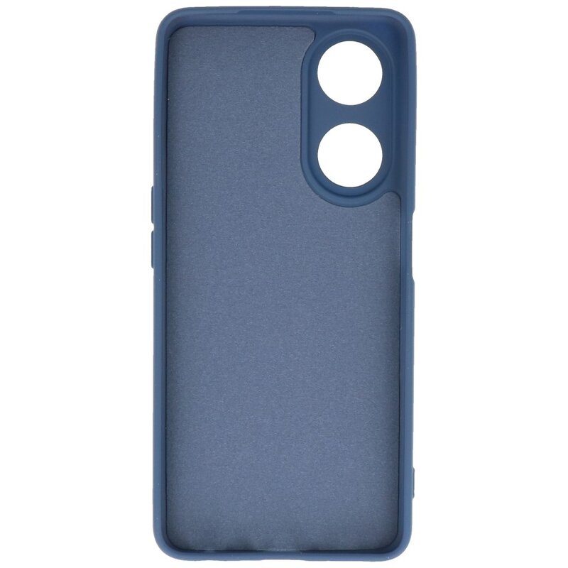 Custodia in TPU color moda per Oppo A98 5G Blu scuro