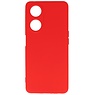 Custodia in TPU color moda per Oppo A98 5G Rossa