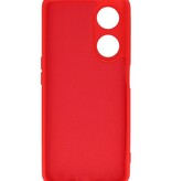 Coque TPU Couleur Mode Oppo A98 5G Rouge